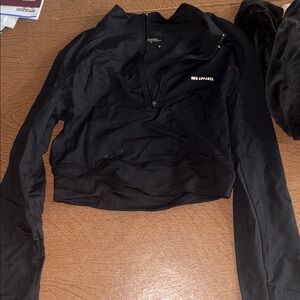 NBD Apparel Black Quarter-Zip Pullover